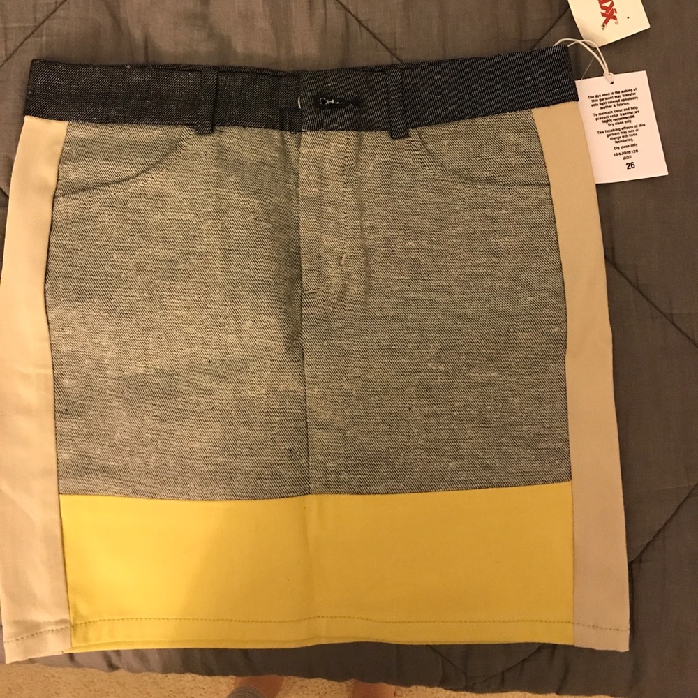 Joe’s multicolored mini skirt